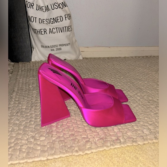 The Attico Devon Mule Pink - Picture 4 of 12